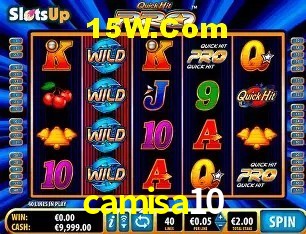 Slots com jackpots e giros grátis na camisa10